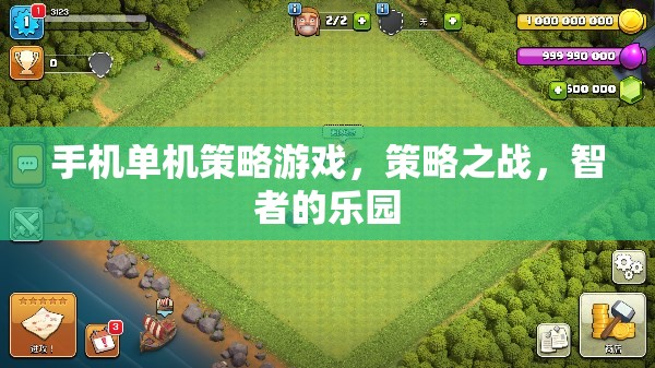 手機(jī)單機(jī)策略游戲，策略之戰(zhàn)，智者的樂園