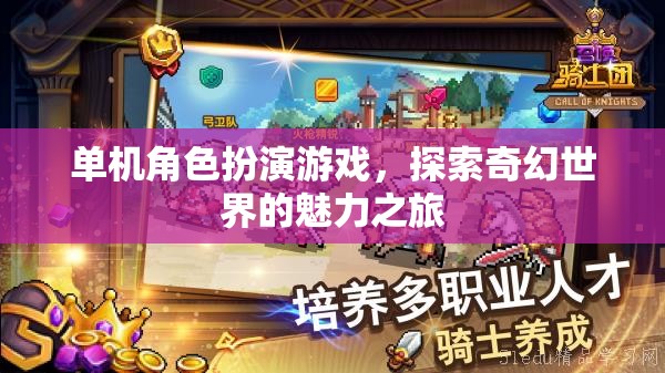 單機(jī)角色扮演游戲，探索奇幻世界的魅力之旅  第2張
