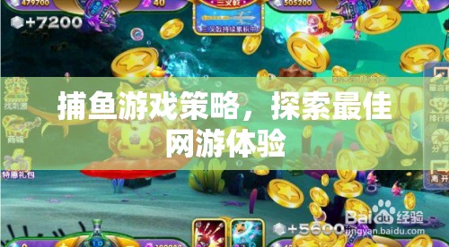 捕魚游戲策略，探索最佳網(wǎng)游體驗(yàn)