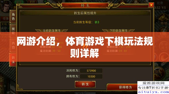 網(wǎng)游介紹，體育游戲下棋玩法規(guī)則詳解