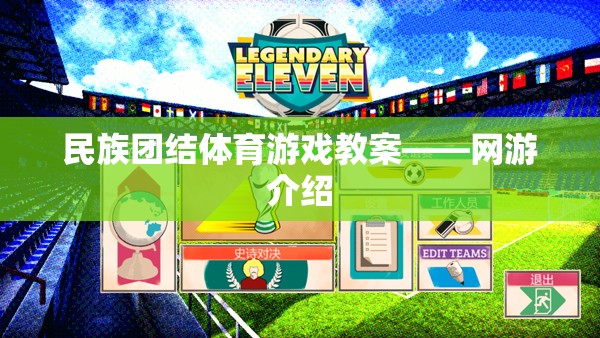 民族團結體育游戲教案——網(wǎng)游介紹
