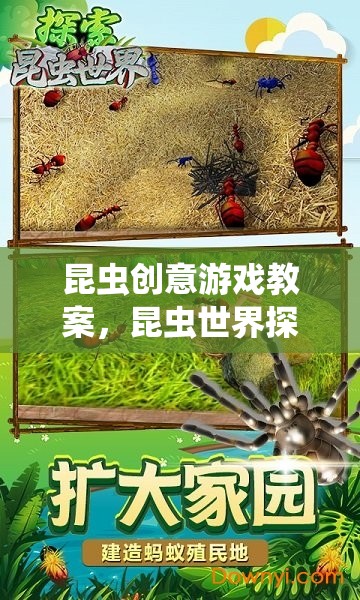 昆蟲創(chuàng)意游戲教案，昆蟲世界探險網(wǎng)游介紹