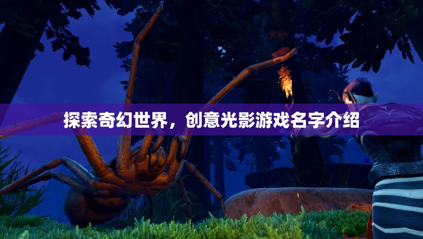 探索奇幻世界，創(chuàng)意光影游戲名字介紹