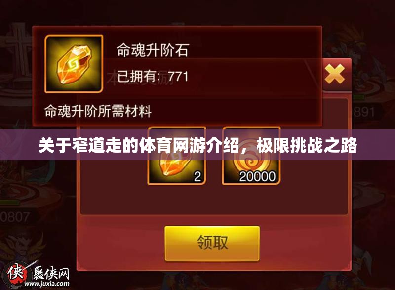 關(guān)于窄道走的體育網(wǎng)游介紹，極限挑戰(zhàn)之路