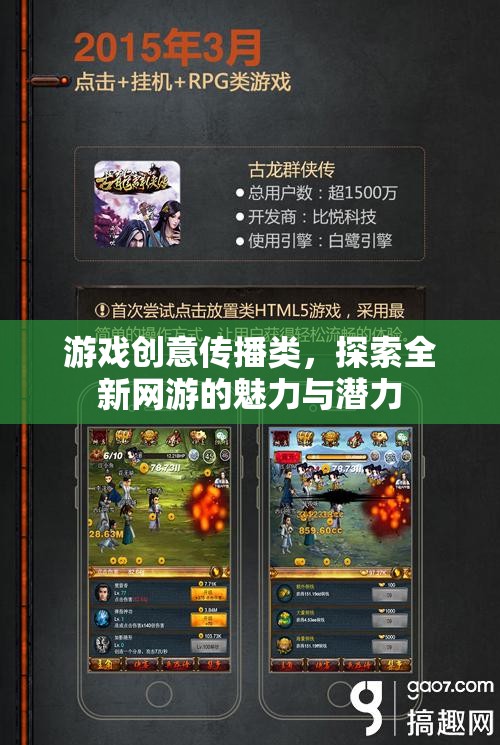 游戲創(chuàng)意傳播類，探索全新網(wǎng)游的魅力與潛力