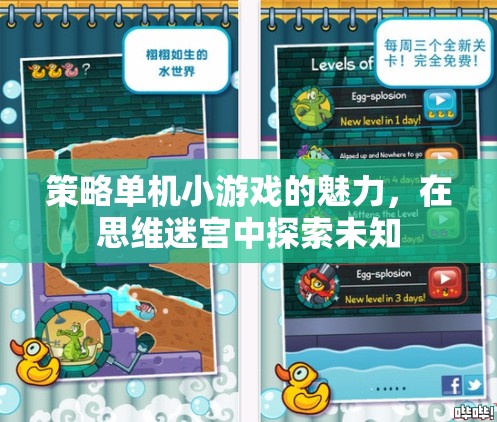 探索思維迷宮，策略單機(jī)小游戲的魅力