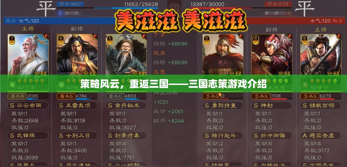 重返三國，策略風云——深度解析三國志策略游戲  第1張