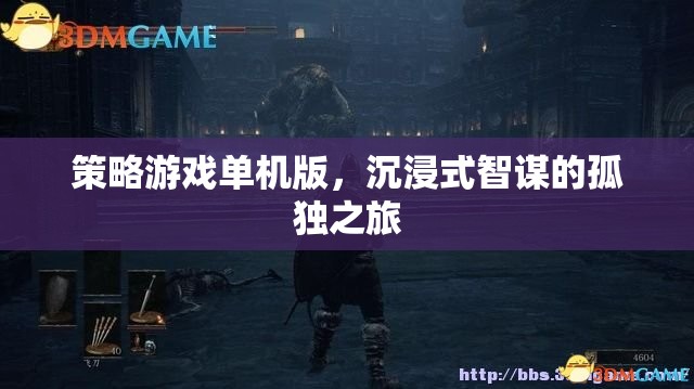 沉浸式智謀，策略游戲單機(jī)的孤獨(dú)之旅  第2張