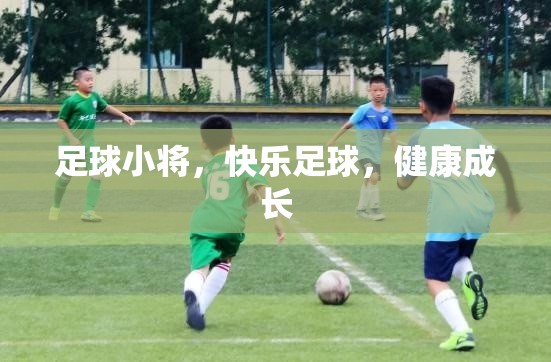 足球小將，在快樂中茁壯成長