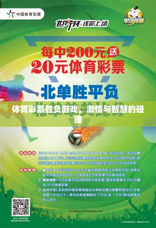 激情與智慧的碰撞，體育彩票勝負(fù)游戲的魅力