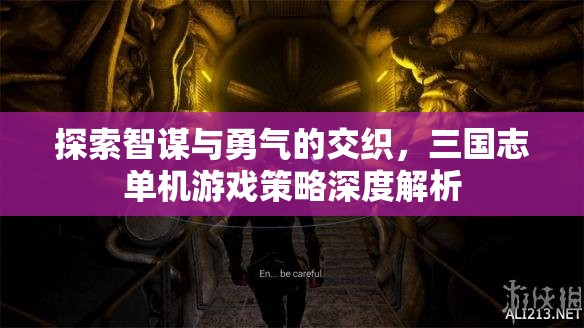 智勇交織，三國志單機游戲策略深度探索