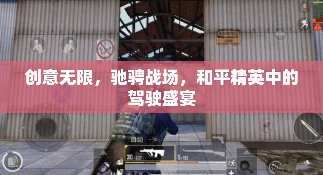 和平精英，駕駛盛宴中的創(chuàng)意馳騁