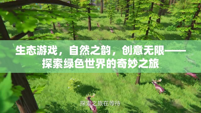 綠色創(chuàng)意之旅，生態(tài)游戲中的自然之韻與無限可能