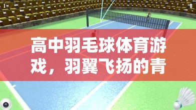 羽翼飛揚(yáng)高中羽毛球體育游戲，青春競(jìng)技場(chǎng)上的速度與激情