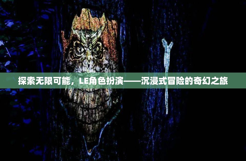 探索無限可能，LE角色扮演——沉浸式冒險的奇幻之旅
