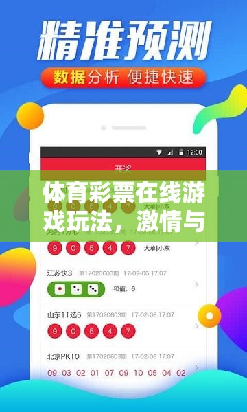 激情與智慧的碰撞，探索體育彩票在線游戲的獨(dú)特魅力