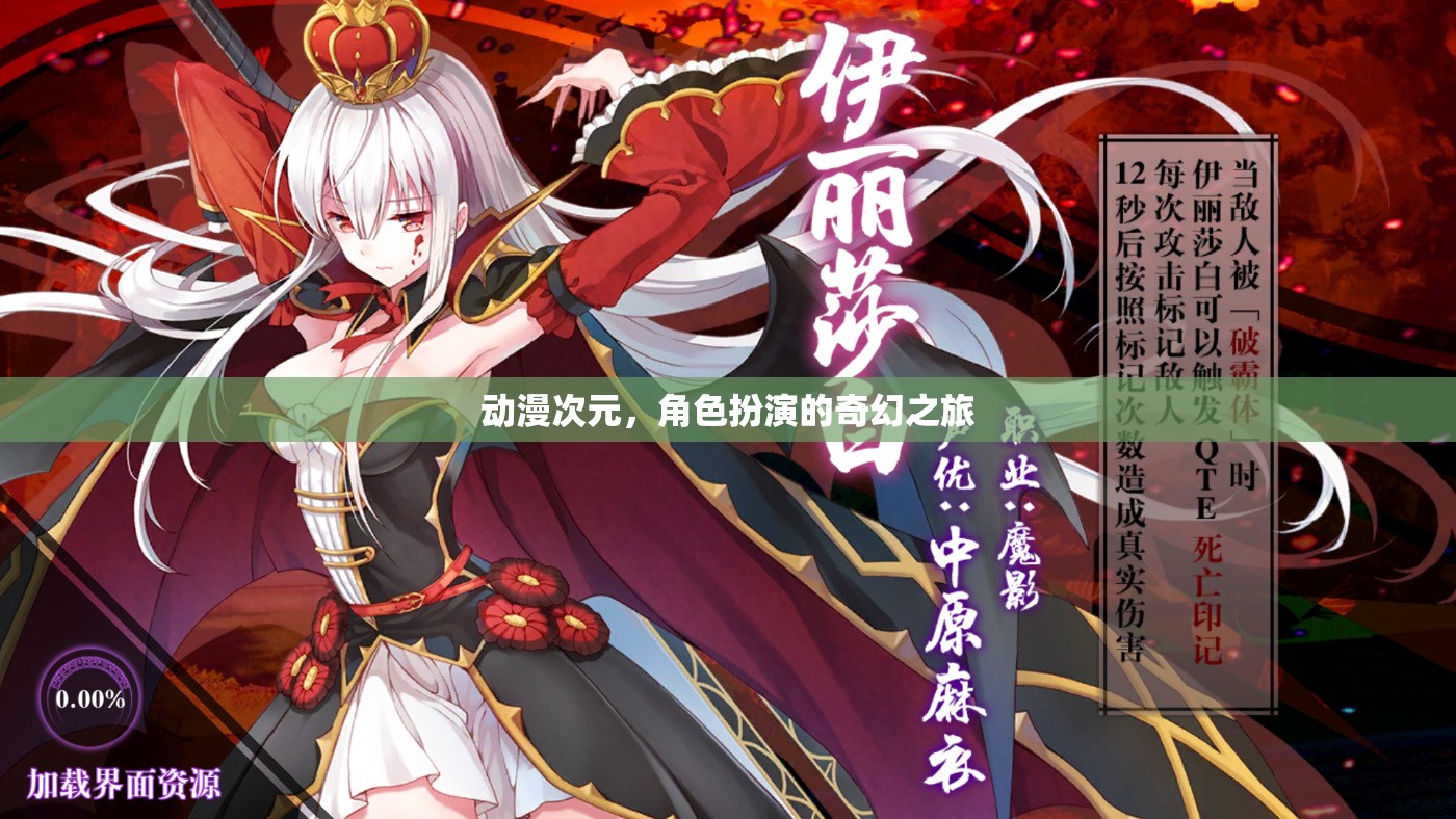 動(dòng)漫次元，角色扮演的奇幻之旅