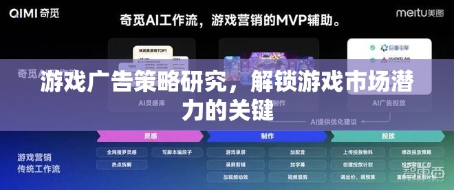 解鎖游戲市場潛力，游戲廣告策略的深度研究