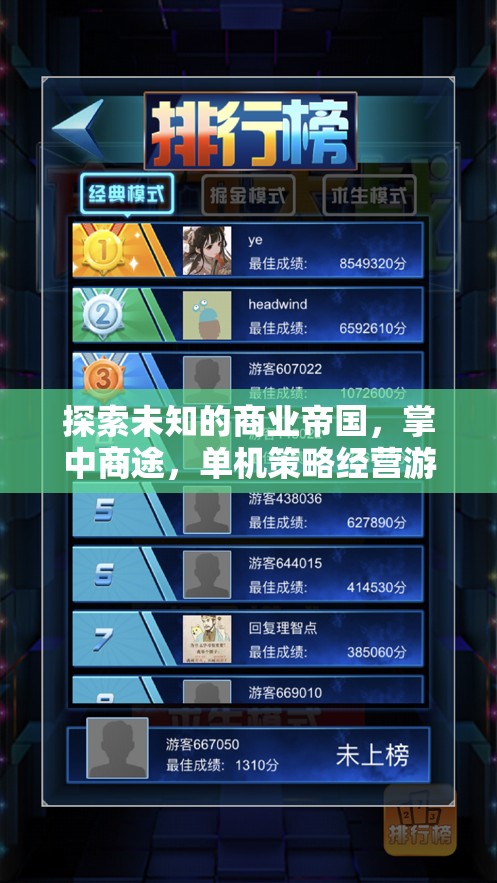 掌中商途，探索未知商業(yè)帝國的單機(jī)策略經(jīng)營游戲深度解析  第3張