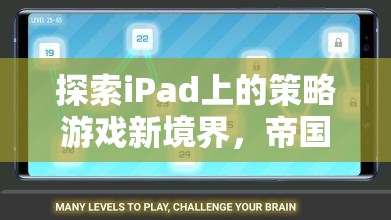 掌中策略的智慧盛宴，探索iPad上的帝國風(fēng)云新境界