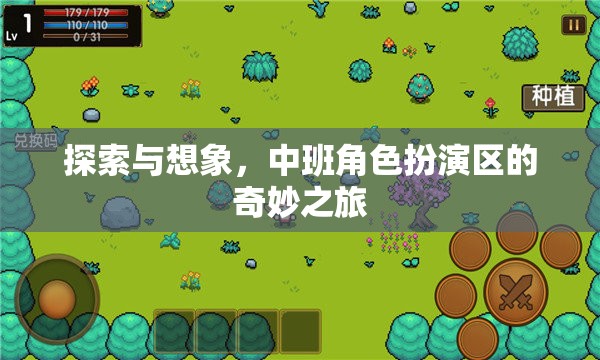 中班角色扮演區(qū)，探索與想象的奇妙之旅