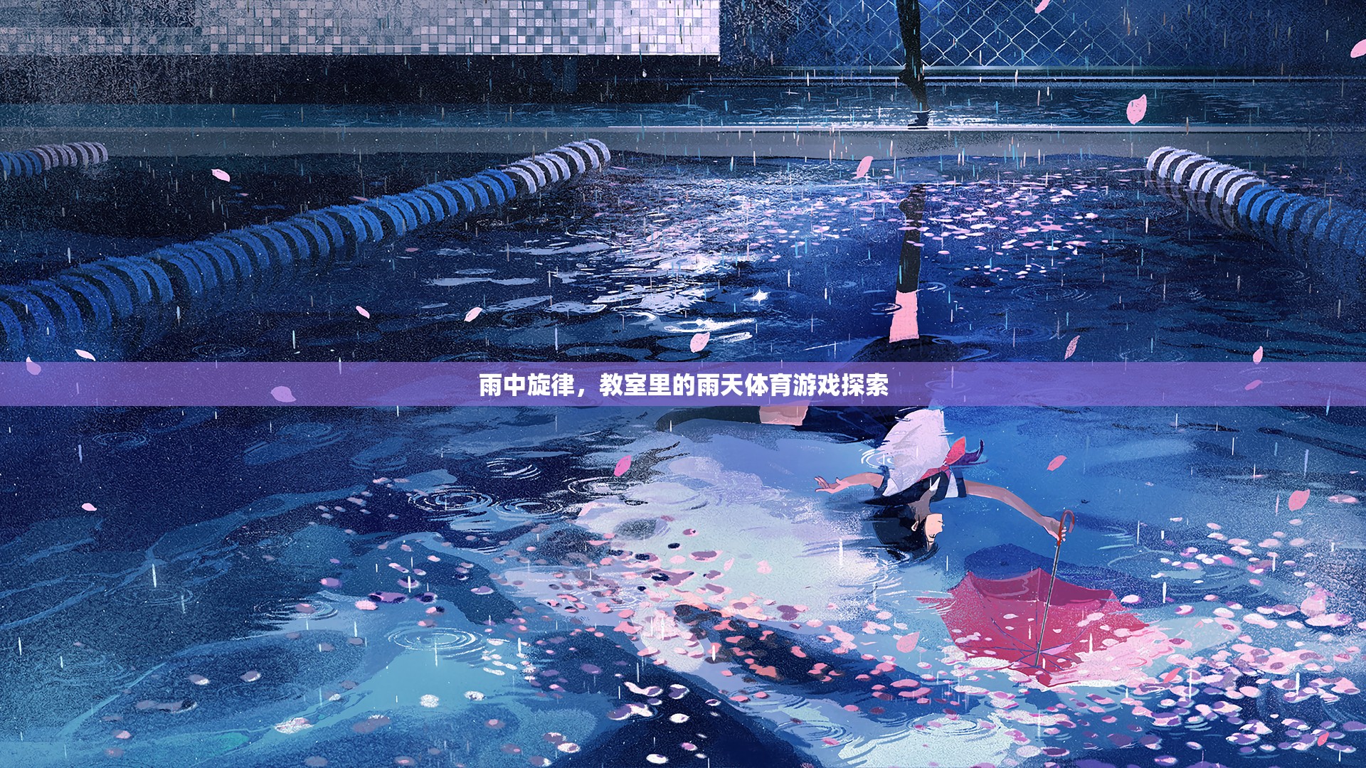 雨中旋律，教室里的雨天體育游戲探索