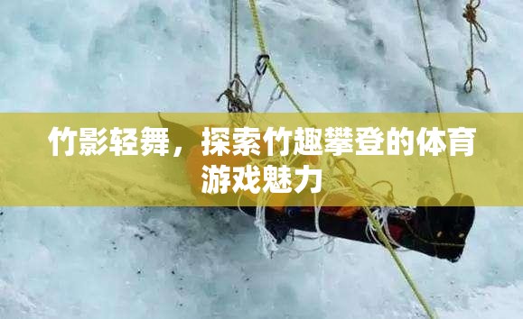 竹影輕舞，探索竹趣攀登的體育游戲魅力