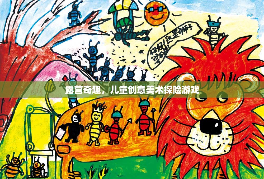 露營(yíng)奇趣，兒童創(chuàng)意美術(shù)探險(xiǎn)游戲