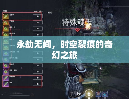穿越時空裂痕，永劫無間的奇幻冒險