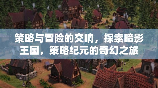 暗影王國，策略與冒險的奇幻交響之旅