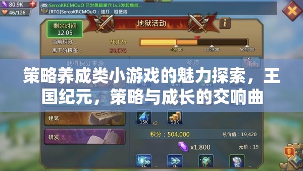 王國紀元，策略與成長的交響曲