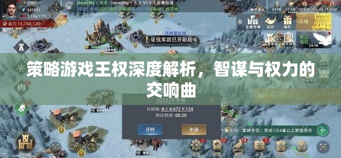 策略游戲王權(quán)深度解析，智謀與權(quán)力的交響曲