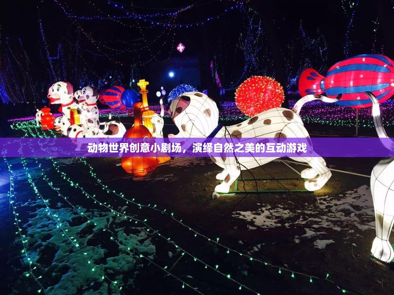 自然之舞，動物世界創(chuàng)意小劇場互動游戲
