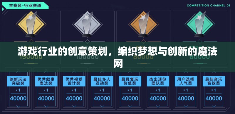編織夢想與創(chuàng)新的魔法網(wǎng)，游戲行業(yè)的創(chuàng)意策劃