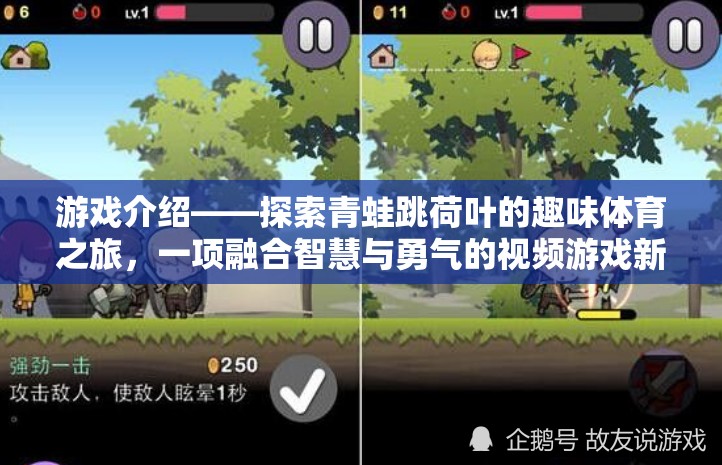 智慧與勇氣并存的青蛙跳荷葉，全新視頻游戲體驗(yàn)  第1張