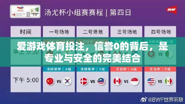 信譽(yù)0背后的專業(yè)與安全，愛(ài)游戲體育投注的完美結(jié)合