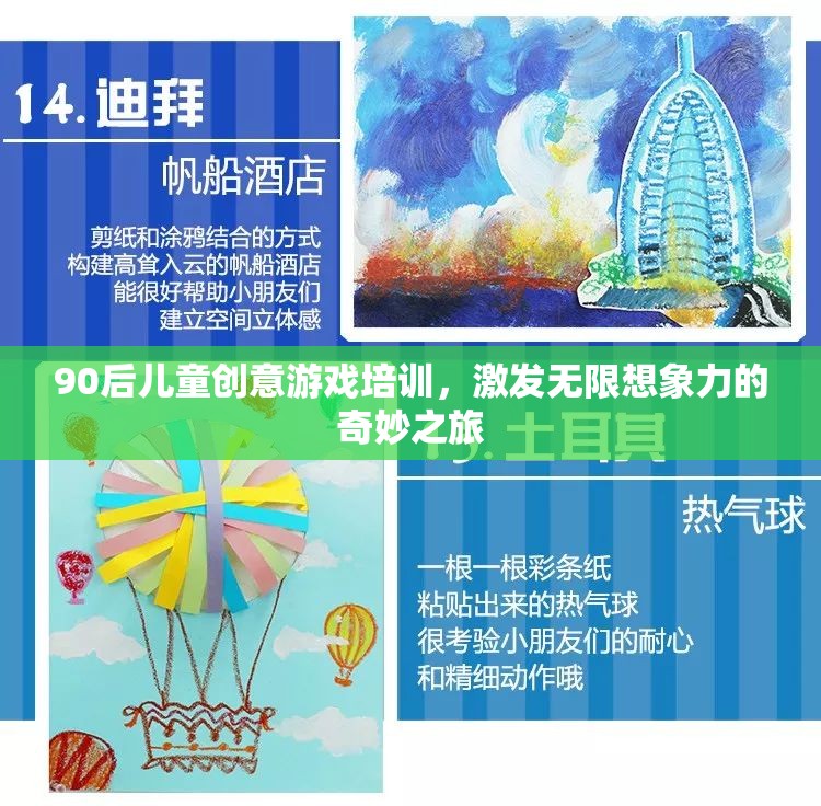 90后兒童創(chuàng)意游戲培訓(xùn)，開啟無限想象力的奇妙之旅