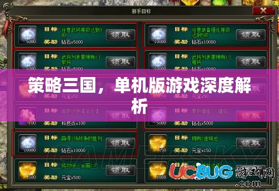 策略三國(guó)，單機(jī)版游戲深度解析與攻略指南  第1張