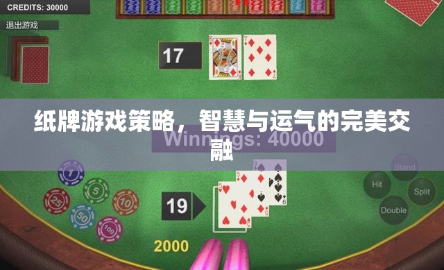 智慧與運(yùn)氣的碰撞，紙牌游戲中的策略藝術(shù)