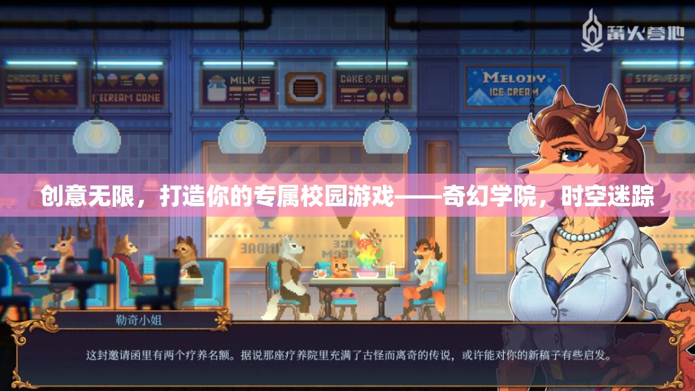 打造專屬校園游戲，奇幻學(xué)院，時空迷蹤