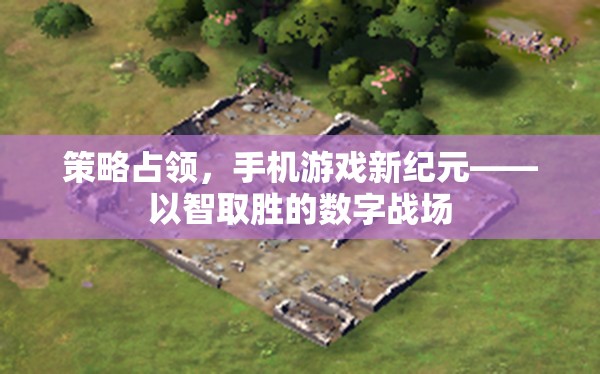 策略占領(lǐng)，手機(jī)游戲新紀(jì)元——智謀與技巧的數(shù)字戰(zhàn)場(chǎng)  第1張