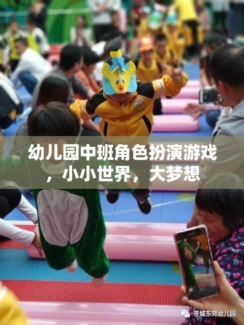 幼兒園中班角色扮演游戲，小小世界，大夢想