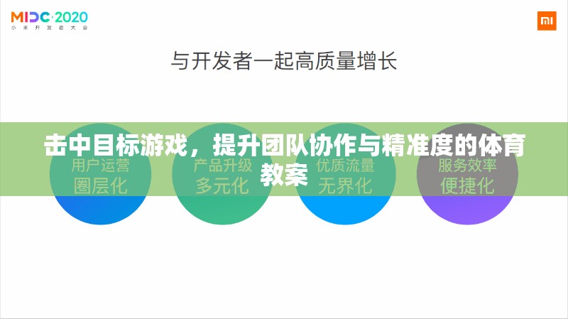 擊中目標(biāo)，提升團(tuán)隊協(xié)作與精準(zhǔn)度的體育教案  第1張