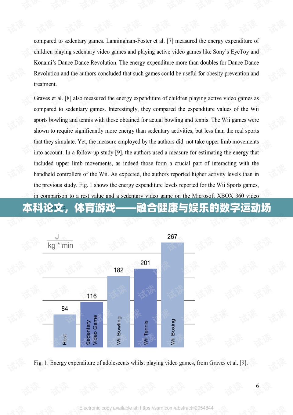 體育游戲，構(gòu)建融合健康與娛樂的數(shù)字運動場——本科論文研究  第2張