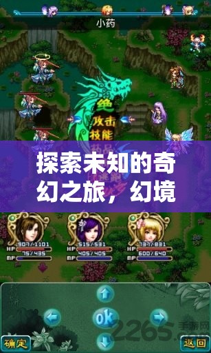 探索未知的奇幻之旅，幻境奇緣，單機安卓角色扮演之旅