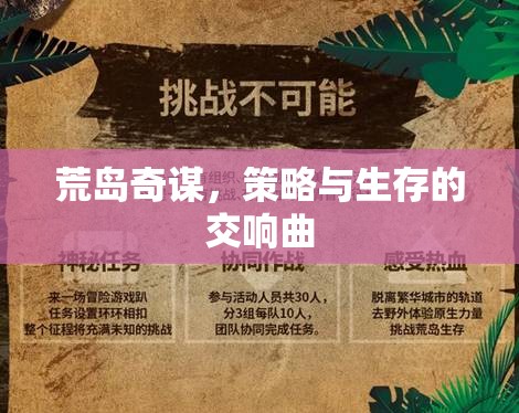 荒島奇謀，策略與生存的交響曲