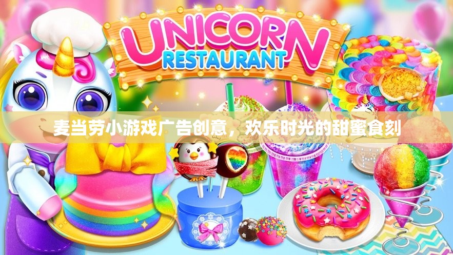 歡樂(lè)時(shí)光的甜蜜食刻，麥當(dāng)勞小游戲廣告創(chuàng)意  第2張