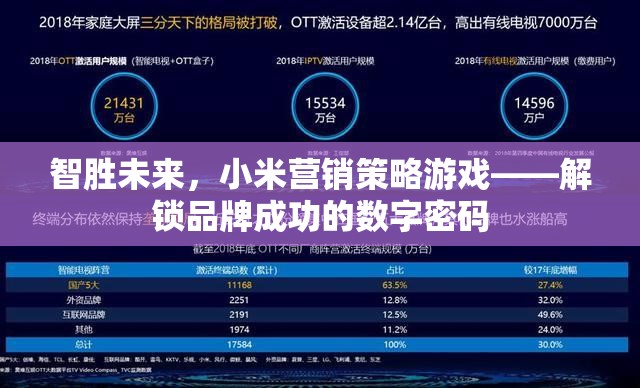 智勝未來，小米的數(shù)字營銷策略與品牌成功解碼