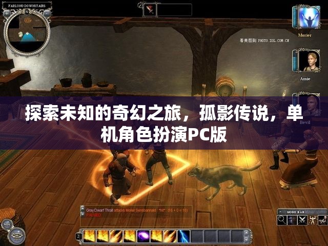 探索未知的奇幻之旅，孤影傳說，單機(jī)角色扮演PC版