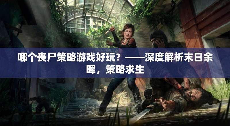 哪個(gè)喪尸策略游戲好玩？——深度解析末日余暉，策略求生